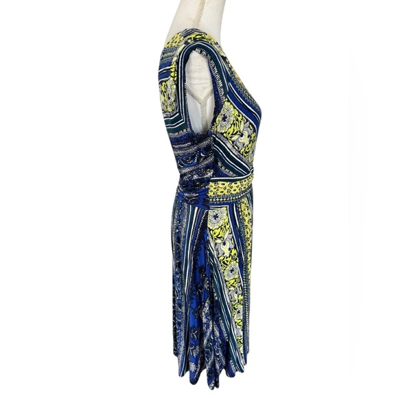 MAEVE l Anthropologie Tamera Surplice Cap Sleeve Dress Size Medium - Picture 6 of 8